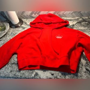Adidas Cropped Hoddie